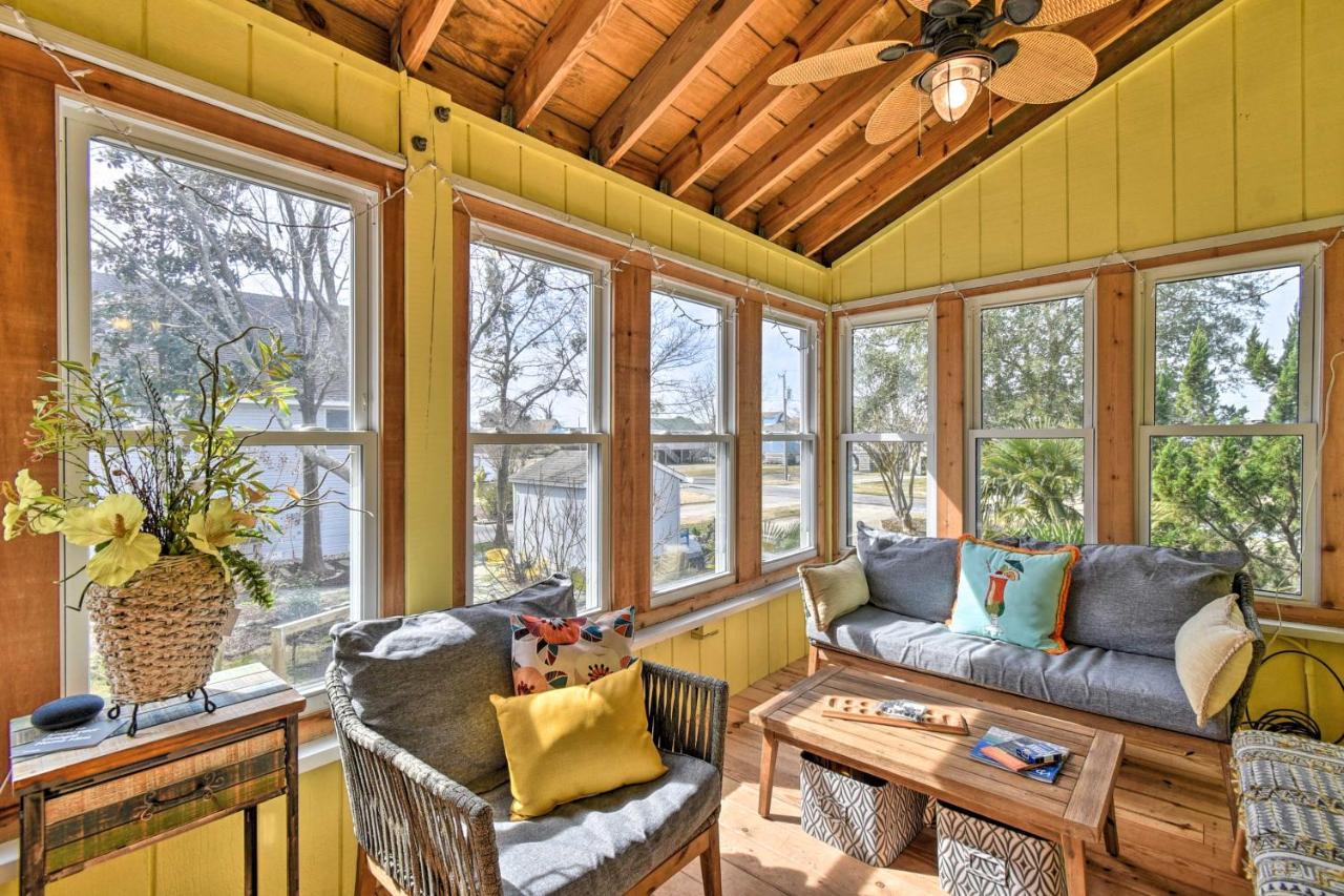 High-End Canalfront Paradise With Dock And Kayaks! Kill Devil Hills Esterno foto
